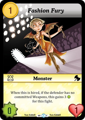 Fashion Fury (60) [MUNFF] - Munchkin CCG Single