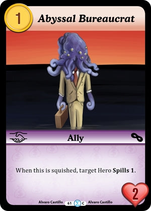 Abyssal Bureaucrat (61) [MUNFF] - Munchkin CCG Single
