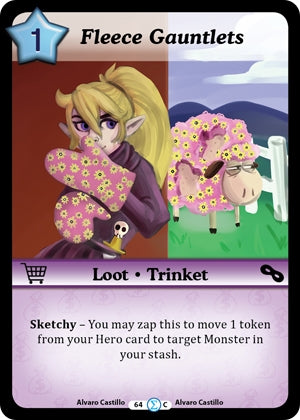 Fleece Gauntlets (64) [MUNFF] - Munchkin CCG Single