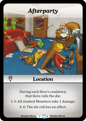 Afterparty (7) [MUNFF] - Munchkin CCG Single
