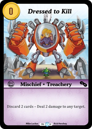 Dressed to Kill (70) [MUNFF] - Munchkin CCG Single