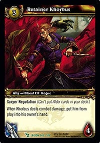 Retainer Khorbus - WoW Single