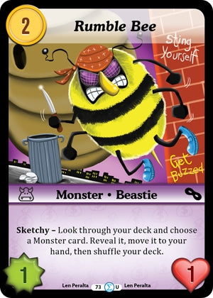 Rumble Bee (73) [MUNFF] - Munchkin CCG Single