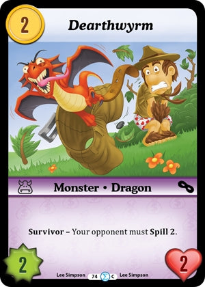 Dearthwyrm (74) [MUNFF] - Munchkin CCG Single
