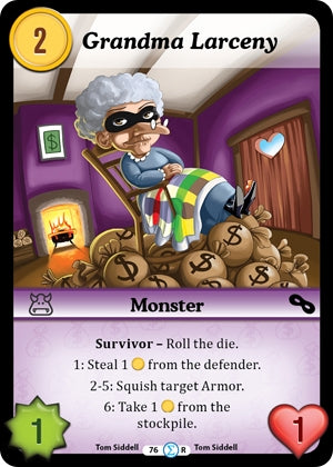 Grandma Larceny (76) [MUNFF] - Munchkin CCG Single