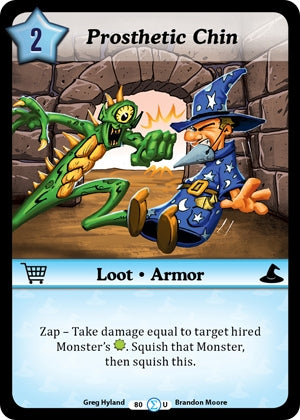 Prosthetic Chin (80) [MUNFF] - Munchkin CCG Single