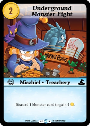 Underground Monster Fight (87) [MUNFF] - Munchkin CCG Single