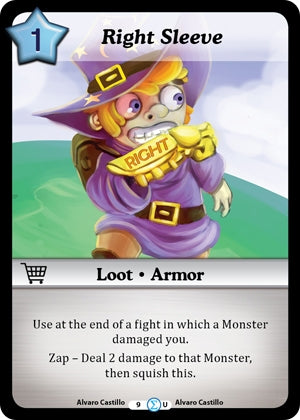 Right Sleeve (9) [MUNFF] - Munchkin CCG Single