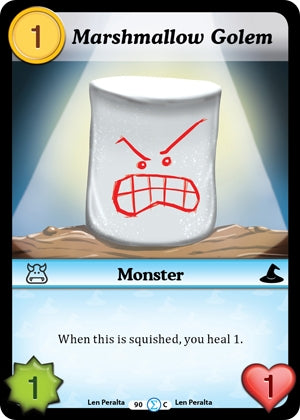 Marshmallow Golem (90) [MUNFF] - Munchkin CCG Single