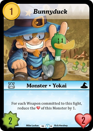 Bunnyduck (92) [MUNFF] - Munchkin CCG Single