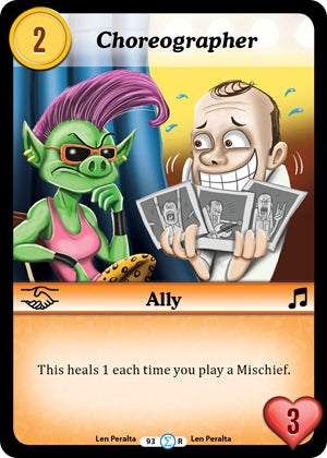 Choreographer (93) [MUNFF] - Munchkin CCG Single