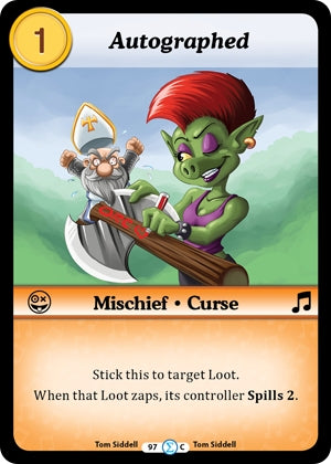 Autographed (97) [MUNFF] - Munchkin CCG Single
