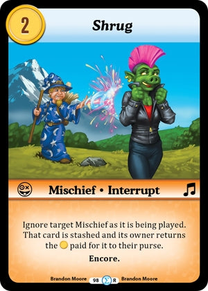 Shrug (98) [MUNFF] - Munchkin CCG Single