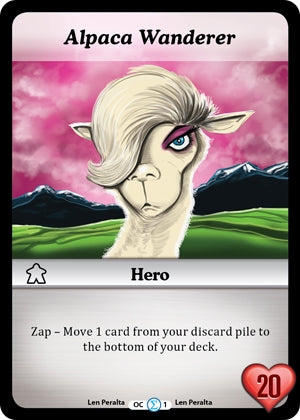 Alpaca Wanderer (OC1) (1) [MUNFF] - Munchkin CCG Single