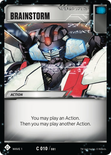Brainstorm (10) [TRW1] - Transformers TCG Single