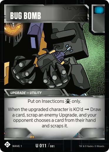 Bug Bomb (11) [TRW1] - Transformers TCG Single