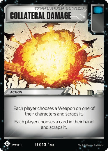 Collateral Damage (13) [TRW1] - Transformers TCG Single