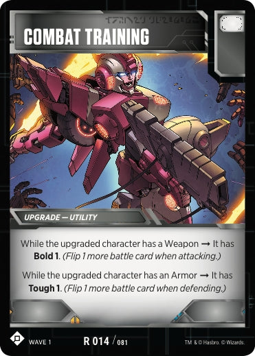 Combat Training (14) [TRW1] - Transformers TCG Single