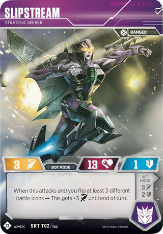 Slipstream - Strategic Seeker (SDCC 2018 Exclusive) (2) [TRW1] - Transformers TCG Single
