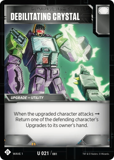 Debilitating Crystal (21) [TRW1] - Transformers TCG Single