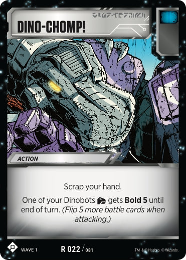 Dino-Chomp! (22) [TRW1] - Transformers TCG Single