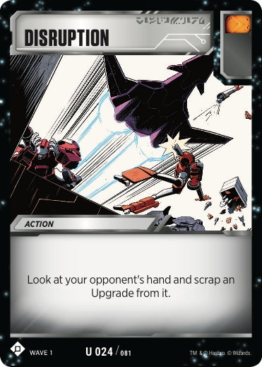 Disruption (24) [TRW1] - Transformers TCG Single