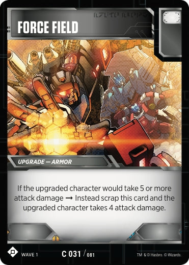 Force Field (31) [TRW1] - Transformers TCG Single