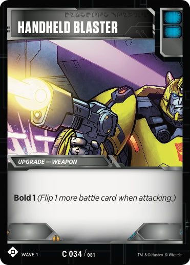 Handheld Blaster (34) [TRW1] - Transformers TCG Single