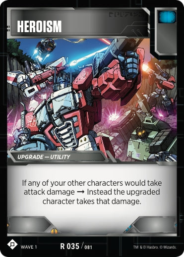 Heroism (35) [TRW1] - Transformers TCG Single