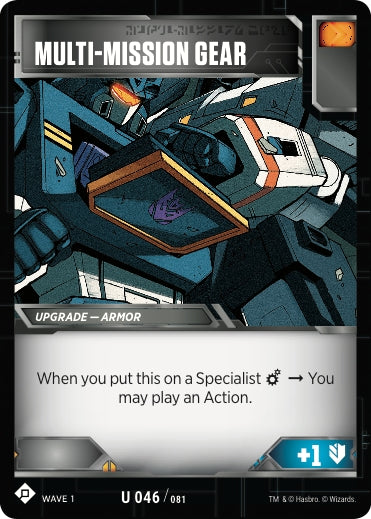 Multi-Mission Gear (46) [TRW1] - Transformers TCG Single
