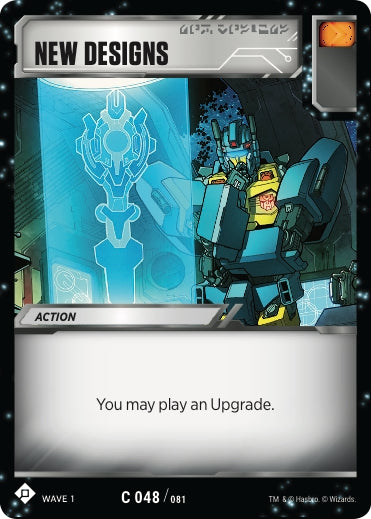 New Designs (48) [TRW1] - Transformers TCG Single