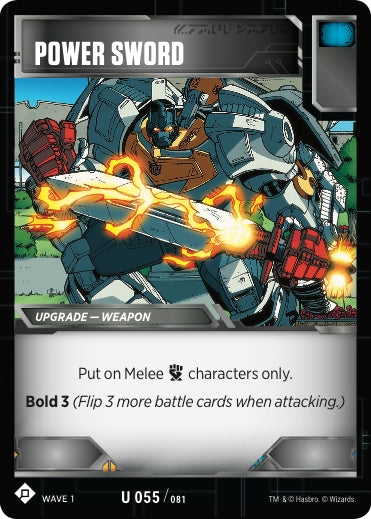 Power Sword (55) [TRW1] - Transformers TCG Single