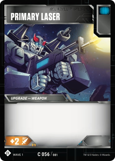 Primary Laser (56) [TRW1] - Transformers TCG Single