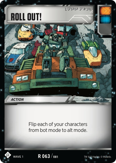 Roll Out! (63) [TRW1] - Transformers TCG Single