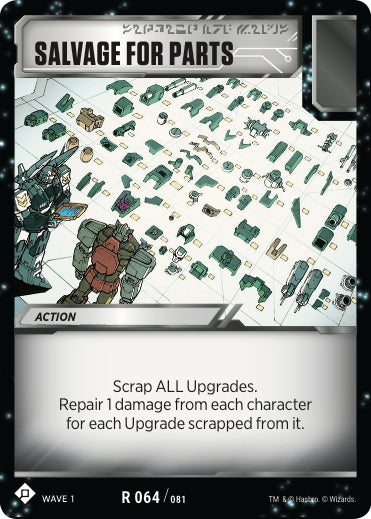Salvage for Parts (64) [TRW1] - Transformers TCG Single