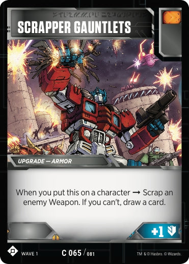 Scrapper Gauntlets (65) [TRW1] - Transformers TCG Single