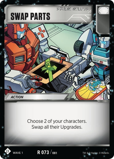 Swap Parts (73) [TRW1] - Transformers TCG Single