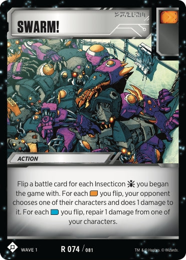 Swarm! (74) [TRW1] - Transformers TCG Single
