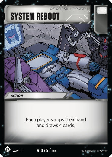 System Reboot (75) [TRW1] - Transformers TCG Single