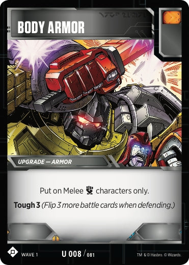 Body Armor (8) [TRW1] - Transformers TCG Single