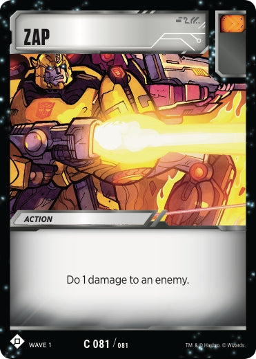 Zap (81) [TRW1] - Transformers TCG Single