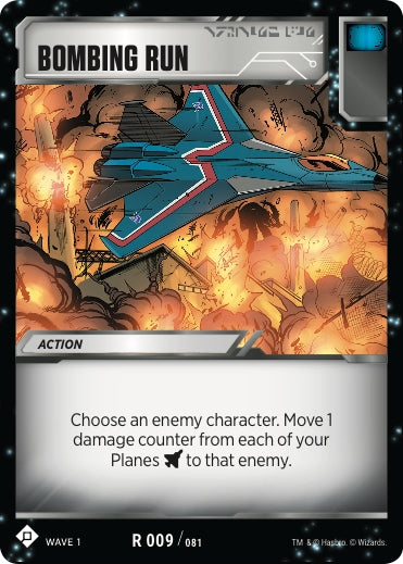 Bombing Run (9) [TRW1] - Transformers TCG Single