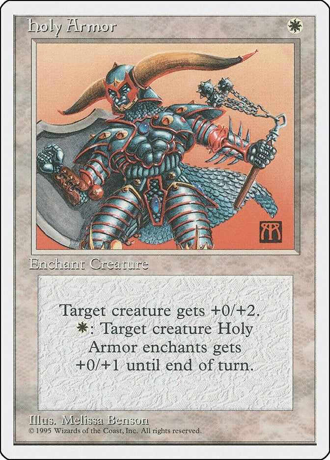 Holy Armor [4ED] - MTG Single