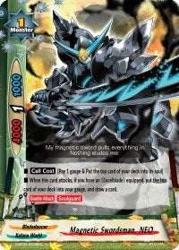 Magnetic Swordsman NEO (20039) [S-BT02] - Future Card BuddyFight Single