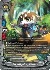 Investigator Mazuru (20042) [S-BT02] - Future Card BuddyFight Single
