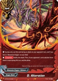 D. Alteration (20049) [S-BT02] - Future Card BuddyFight Single