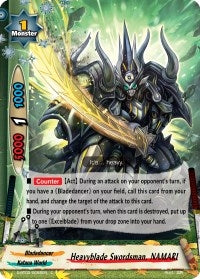 Heavyblade Swordsman NAMARI (20052) [S-BT02] - Future Card BuddyFight Single