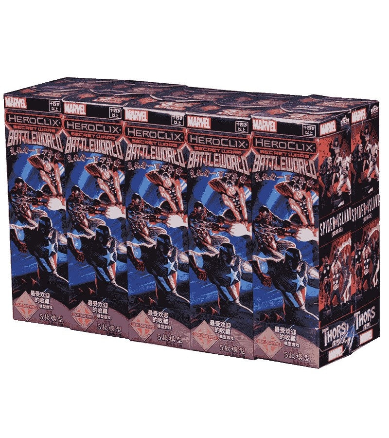 Secret Wars - Battleworld Booster Brick [SW:BW] - Heroclix Sealed