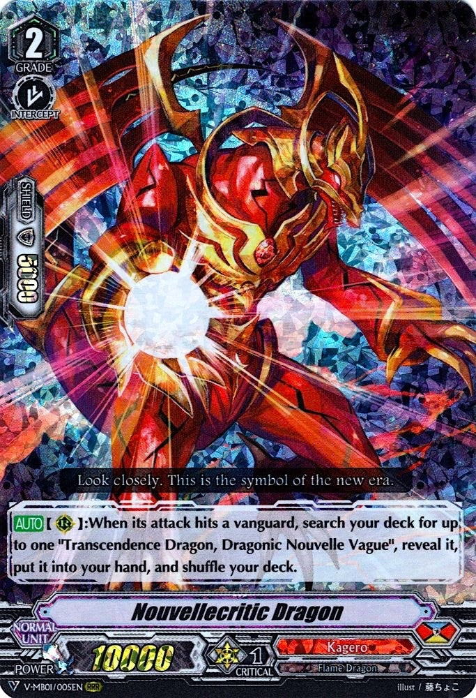 Nouvellecritic Dragon (1005) [V-MB01] - Cardfight Vanguard Single
