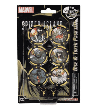 Spider Island Dice & Token Pack [SW:BW] - Heroclix Sealed